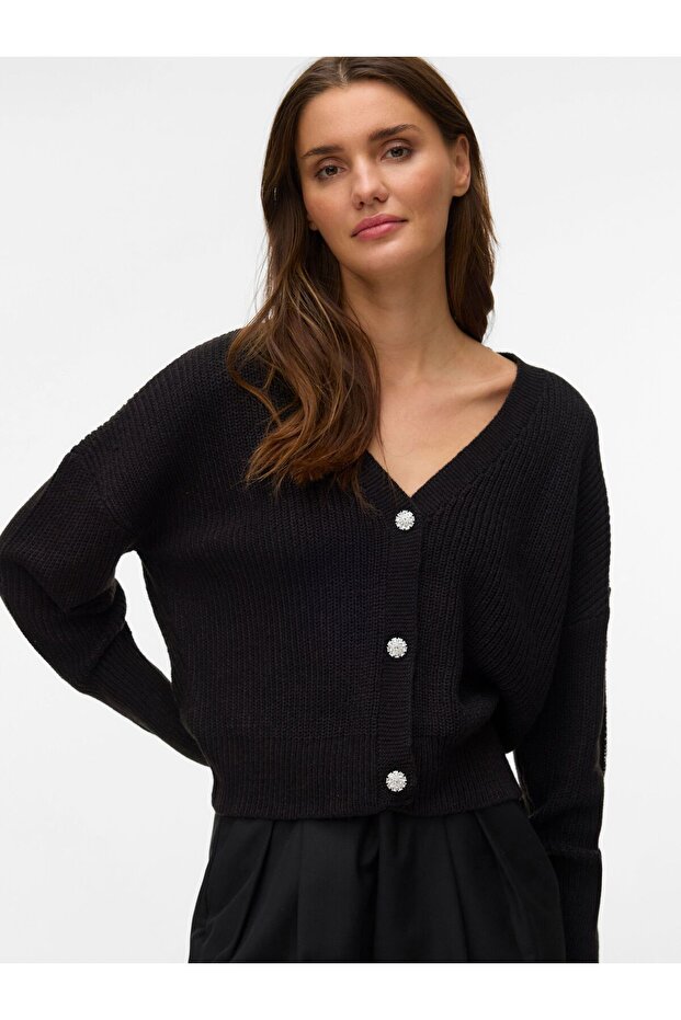 Strickjacke VMLEALIGHT Strickjacke - 4