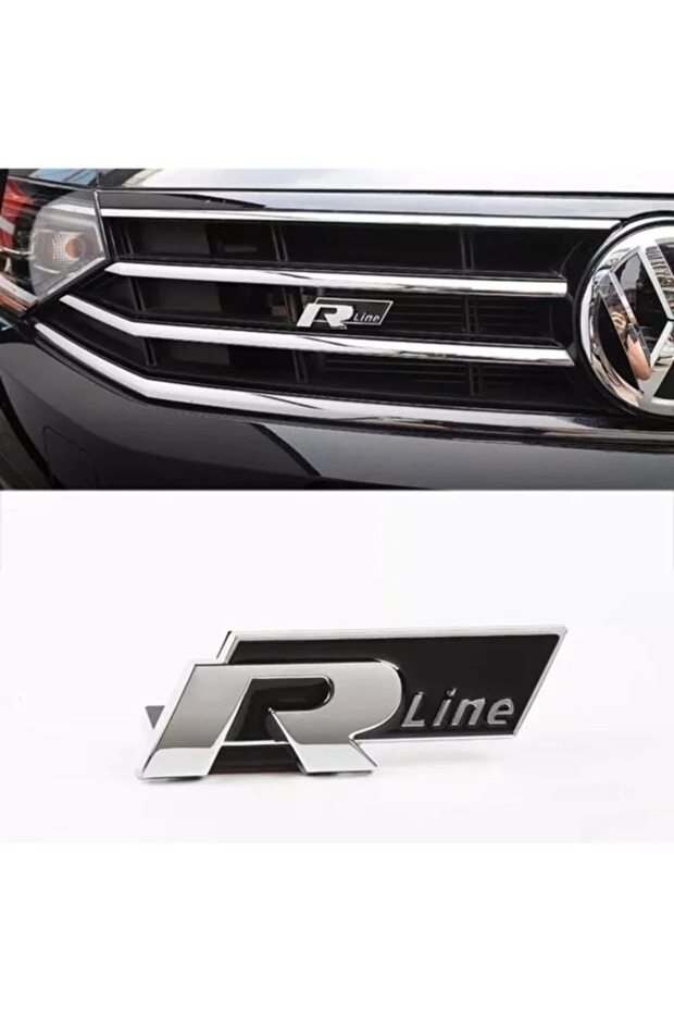 ملصق متوافق مع شعار GOLF PASSAT JETTA R-LINE