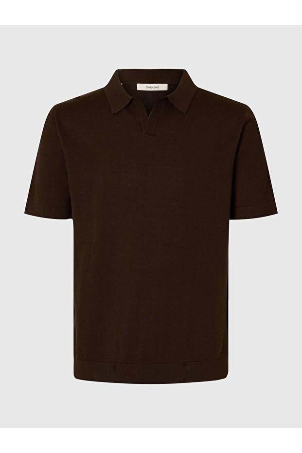 Polohemd aus Strick Kurzarm - 2