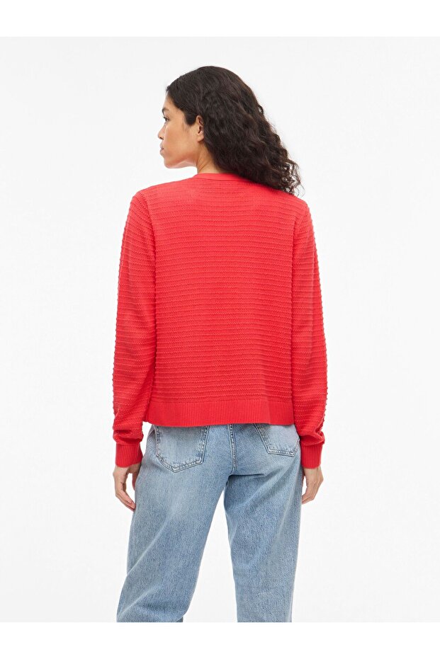 Strickjacke VILOLLO Offene - 4