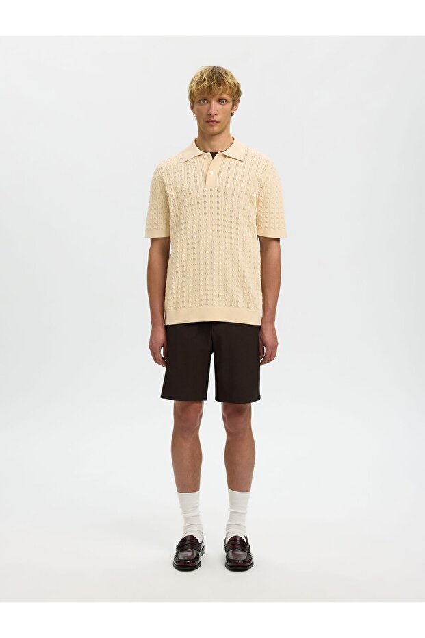 Polohemd aus Strick Regular Fit - 4