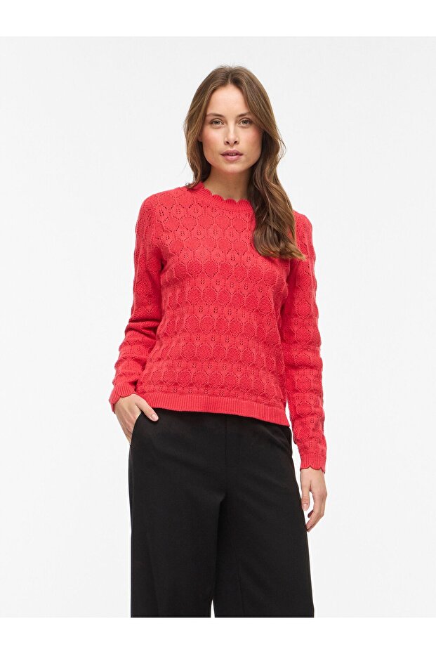 Strickpullover VILOWEN Pointelle - 1