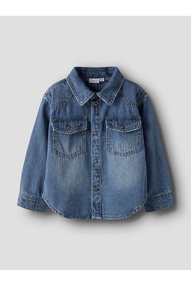 Hemd Bio-Baumwoll Denim - 1