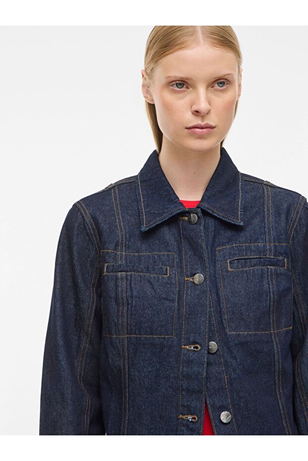 Jeanshemd Baumwoll - 6