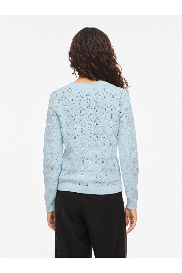 Strickpullover VILOWEN Pointelle - 4