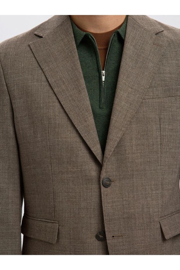 Blazer Regular Fit Woll - 5