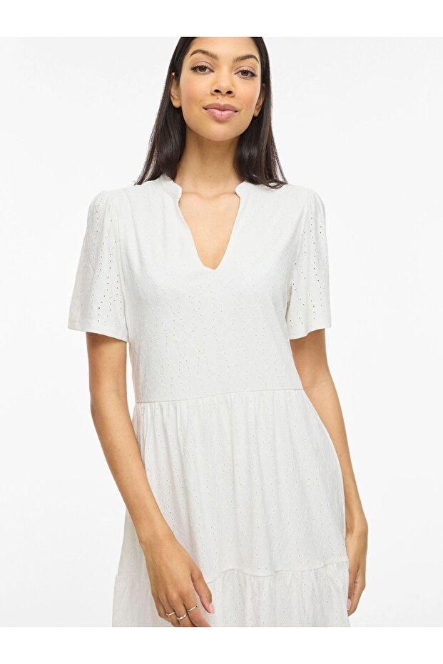 Rochie mini VIBELLI cu mâneci scurte - 6