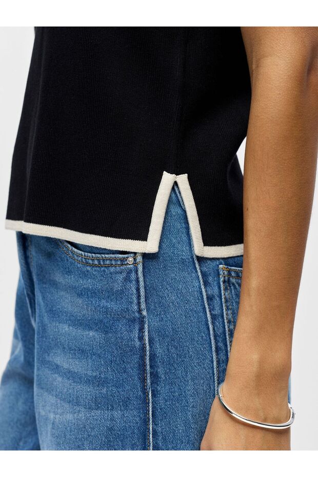 Strickoberteil Ärmelloses - 5