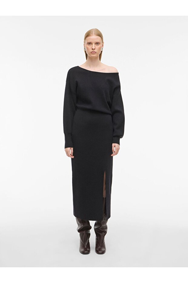 Maxikleid Strick - 1