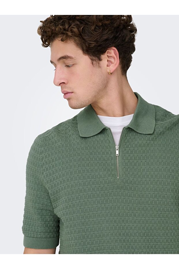 Gestrickter Rollkragen ONSMENU Pullover - 7