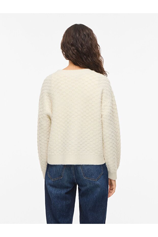 Strickpullover VIDEBS Rundhals - 4