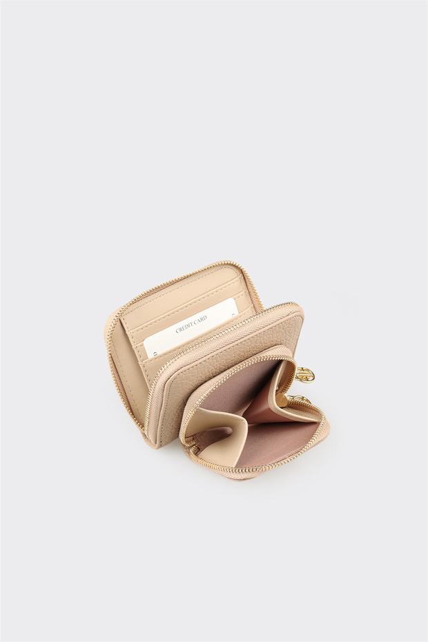 Bej Kadın Cüzdan - 2