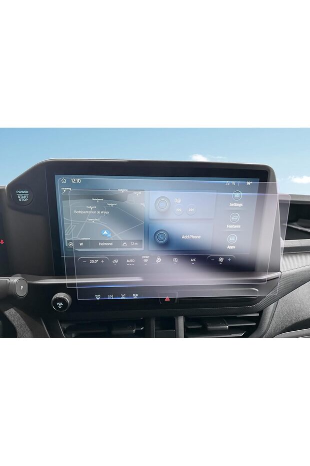 Ford Tourneo Custom Compatible 2024-2025-2026 13 Inch Multimedia Navigation 9H Nano Screen Protector