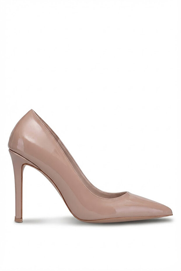 Elit Zyn4017 Women's Patent Leather Stiletto Mink