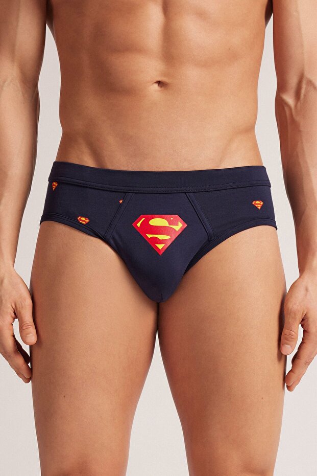 Dc Comics Superman Patterned Superior Cotton Pack Underpants