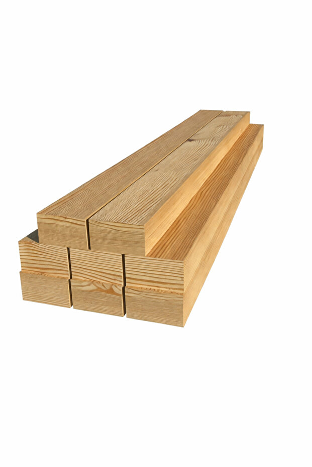 Wings - Pack of 8 Solid Natural Pine Wood Planks