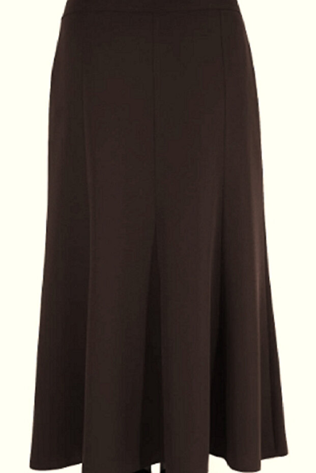 Star New Flexible Thin Inner Show No Eight Pieces Plus Size Mom Casual Fish Elastic Waist Skirt