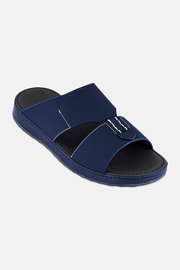 Men Slip On Arabic Sandals, Navy