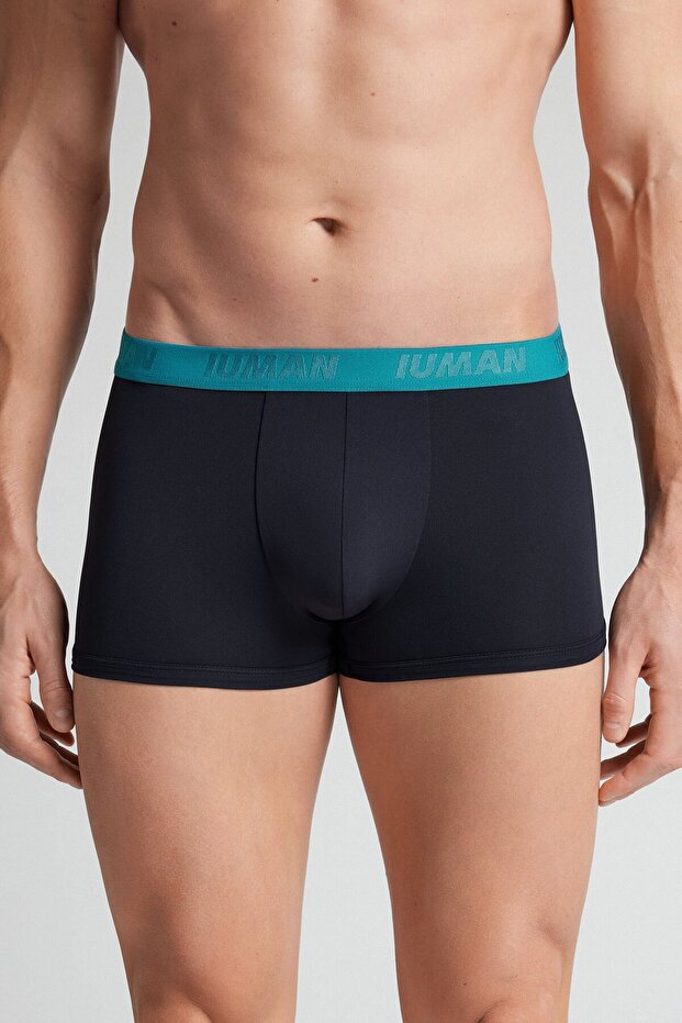 Microfiber Boxer with Logo - 1