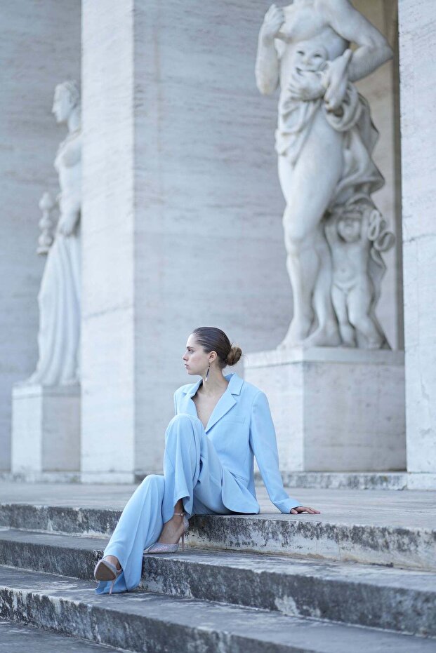 Sky Suit-LIGHT BLUE / M - 7