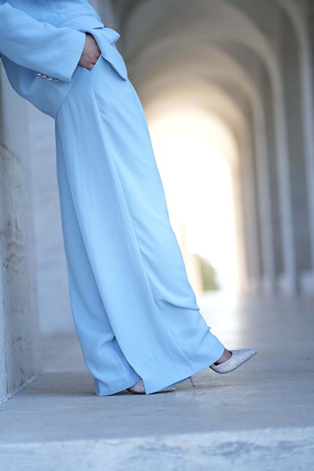 Sky Suit-LIGHT BLUE / M - 5