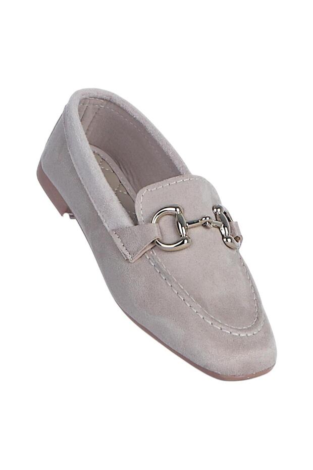 Alya 01 Mink Suede Women Ballet Flats