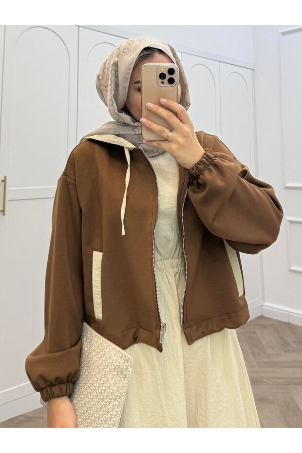 KAPÜŞONLU İKİLİ ELBİSE - 2