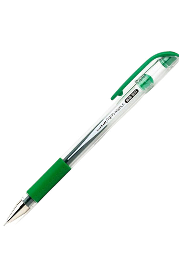Uniball Signo Needle (0.38) Gel Pen Green