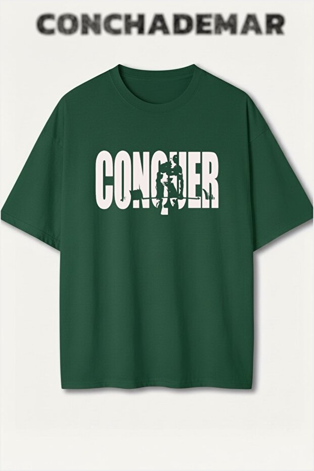 Sportsman Printed Premium Oversized Cotton Lu T-Shirt