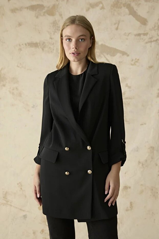 سترة ترافري سوداء 0002 - 1