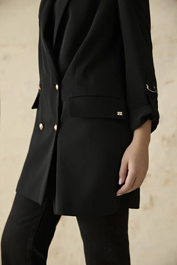 سترة ترافري سوداء 0002 - 2