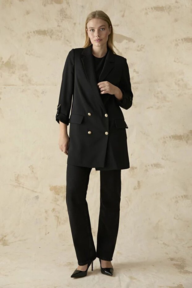 سترة ترافري سوداء 0002 - 3