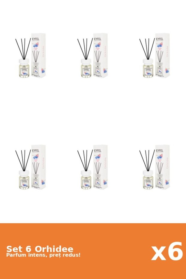 Set 6 Odorizant Orhidee, 120 ml