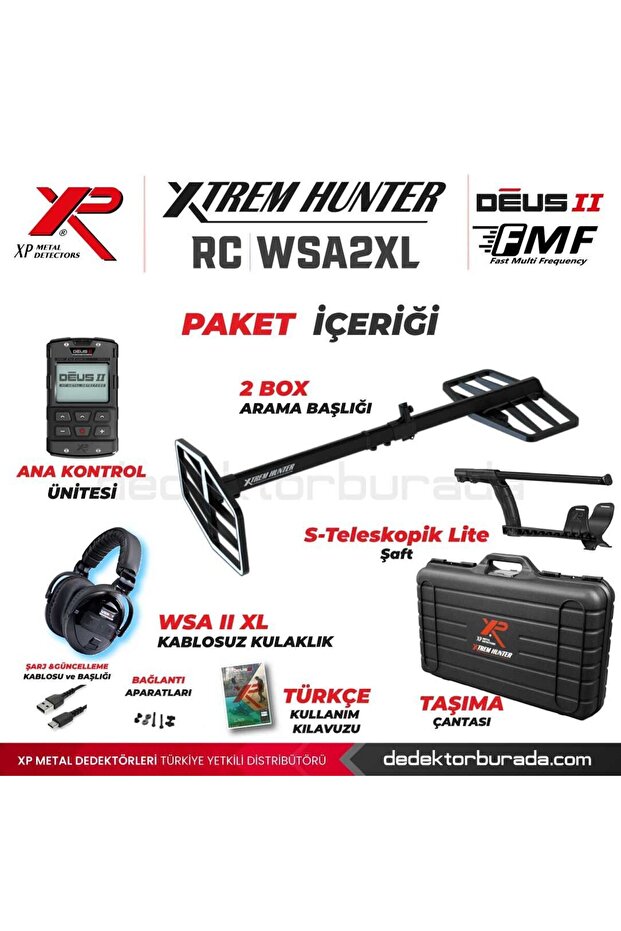 Xtrem Hunter Dedektör - Full Paket - 2