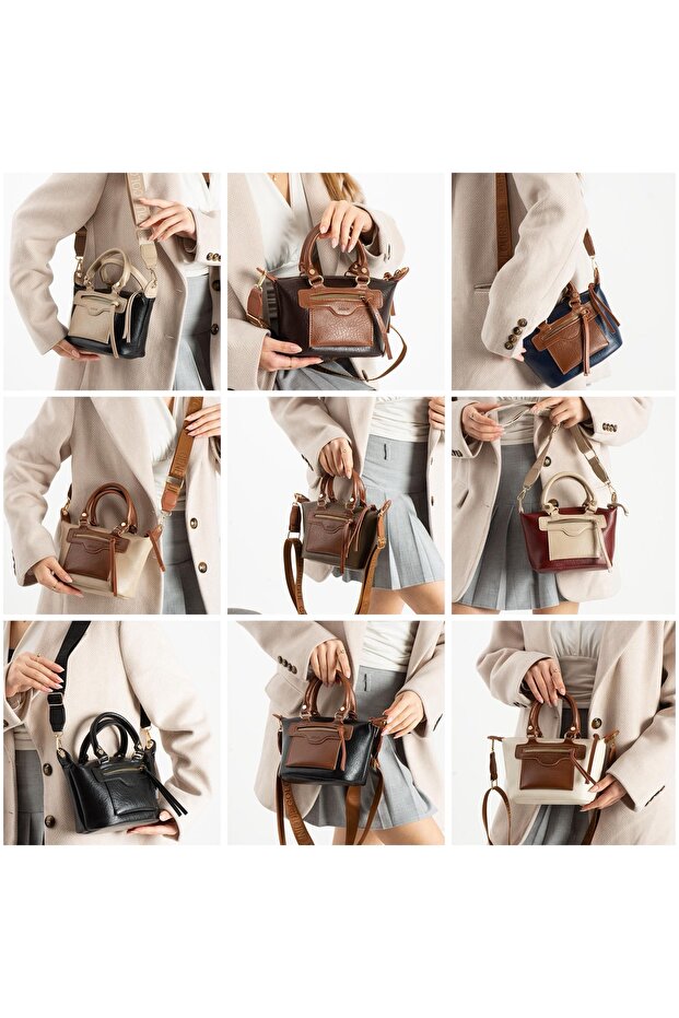 حقيبة جلدية متعددة الأقسام - 2