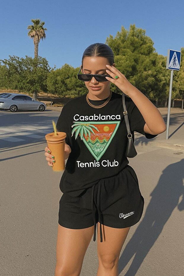 Cosablanca Tennis Unisex T-Shirt Yb2