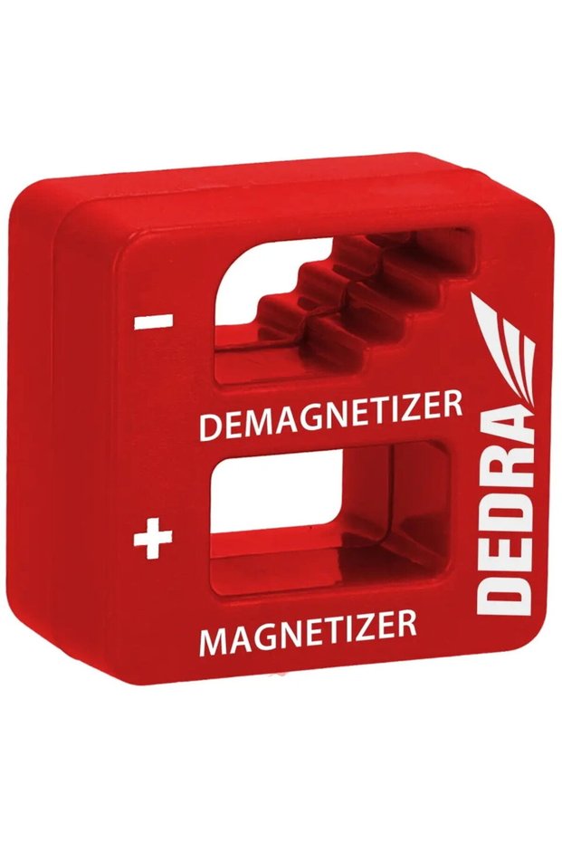 Magnetizer/demagnetizer for screwdriver bits and heads