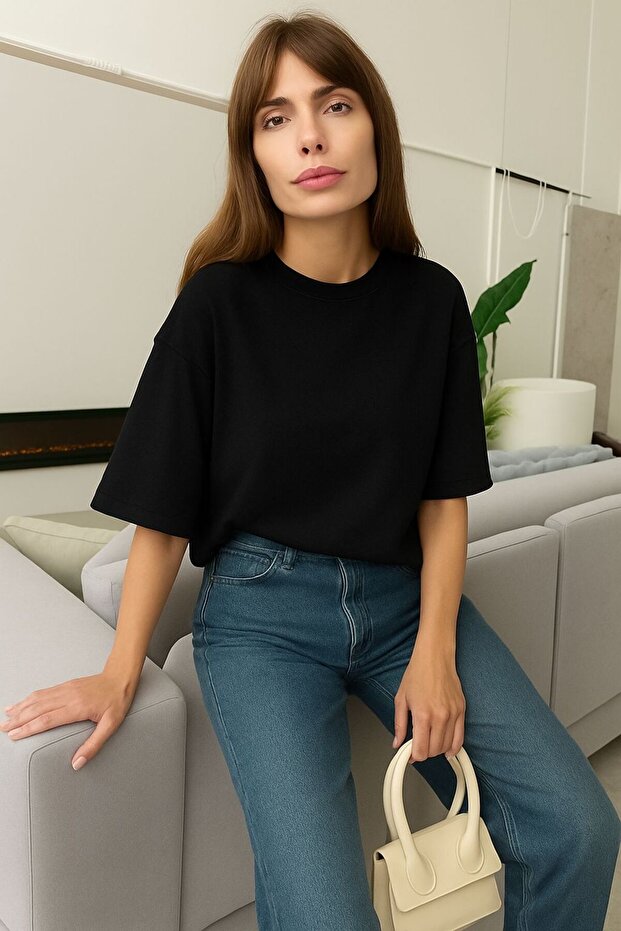 Plain Oversized Unisex T-Shirt Yb5