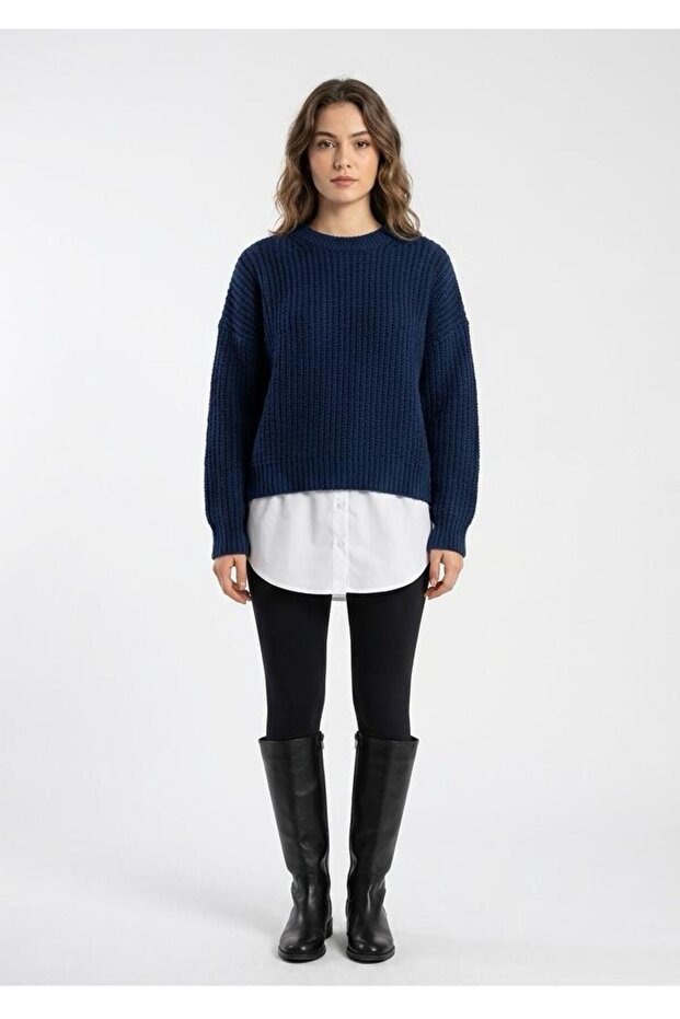 Gömlek Etek Beyaz - 3