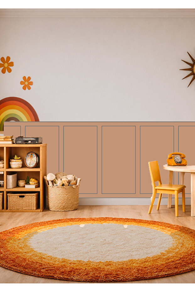 Classic Frame Patterned Panel Wall Covering Foil Sticker Set - 5