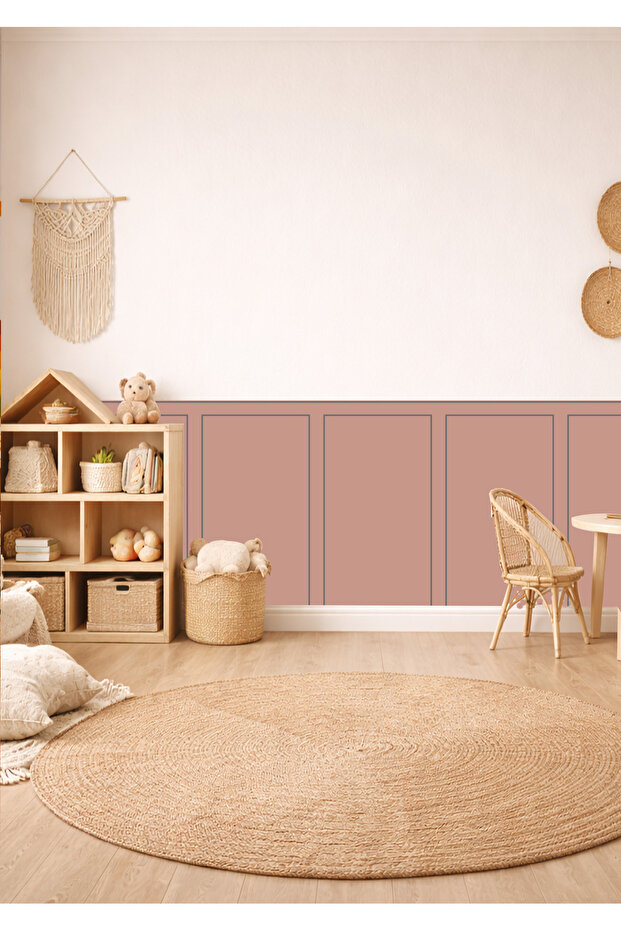 مجموعة ملصقات رقائق تغطية الجدران ذات الإطار الكلاسيكي المكونة من منقوش قطع - 4