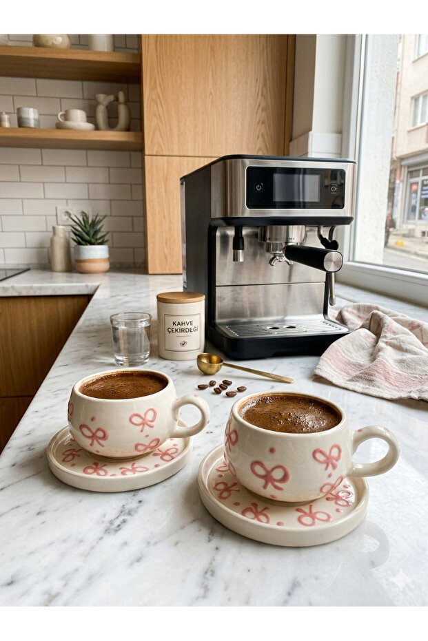 Dabıl Coffee Cup Set with Saucer Fiyong