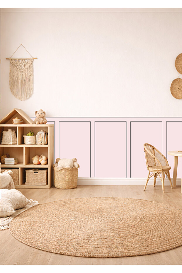 Classic Frame Patterned Panel Wall Covering Foil Sticker Set - 4