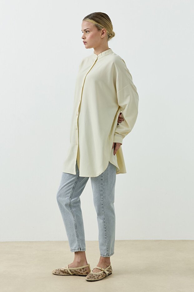 Evora Gömlek Sarı - 4