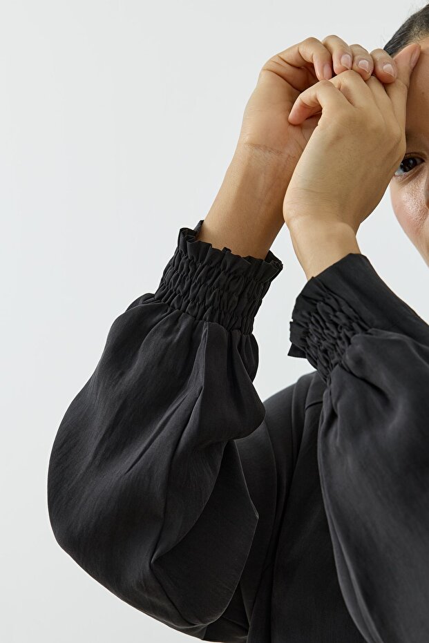 Soft Ferace Siyah - 4