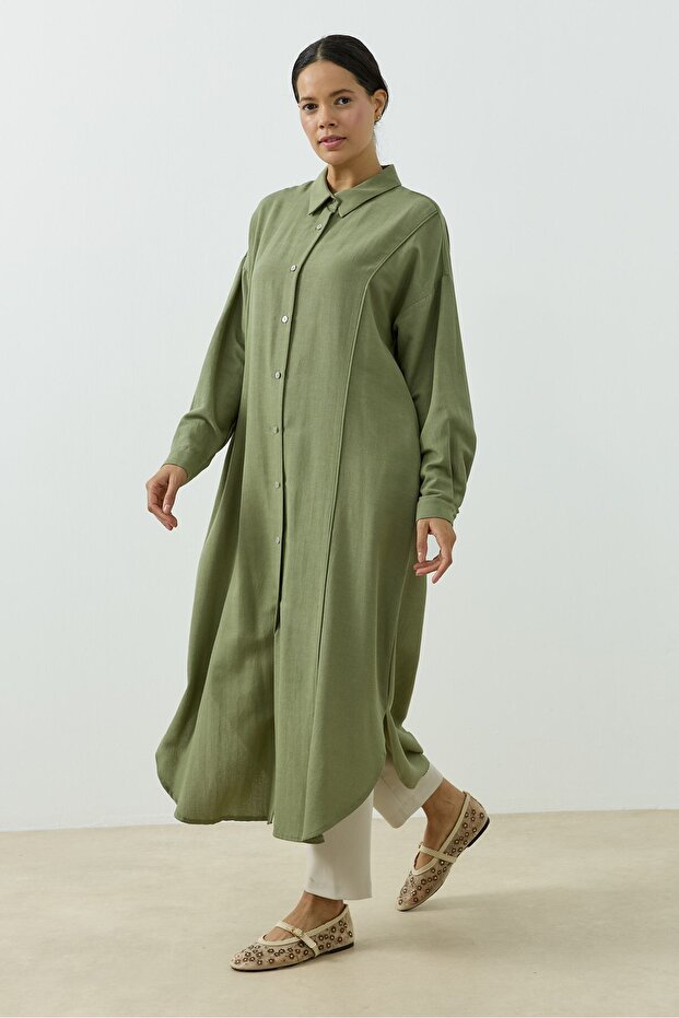 Moon Gömlek Yeşil - 1