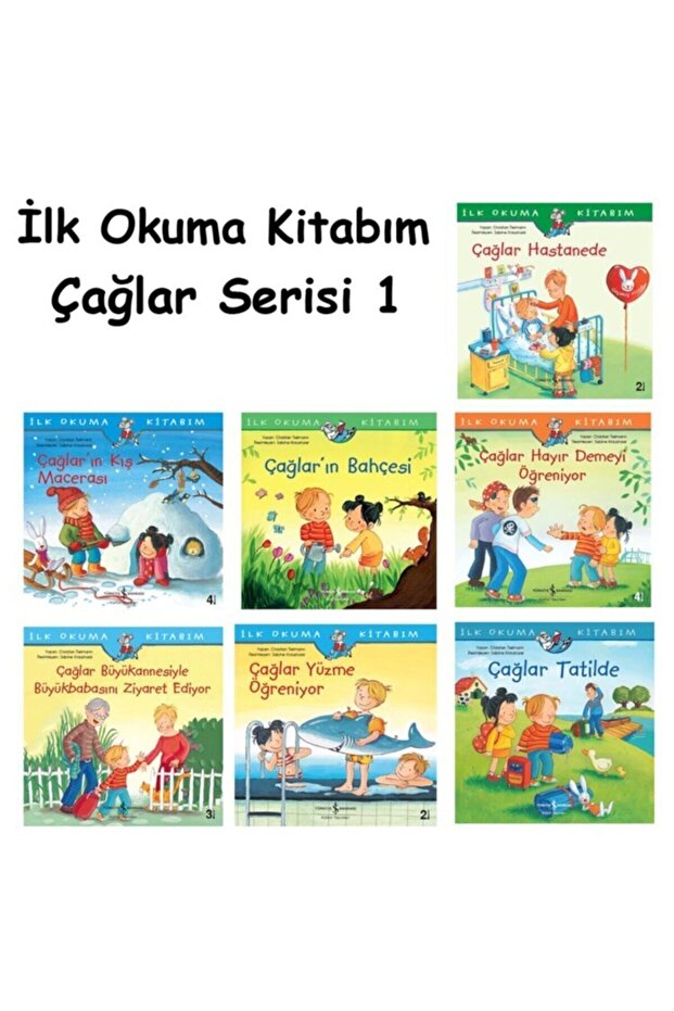My First Reading Book - Çağlar Serisi 1 (7 Books)