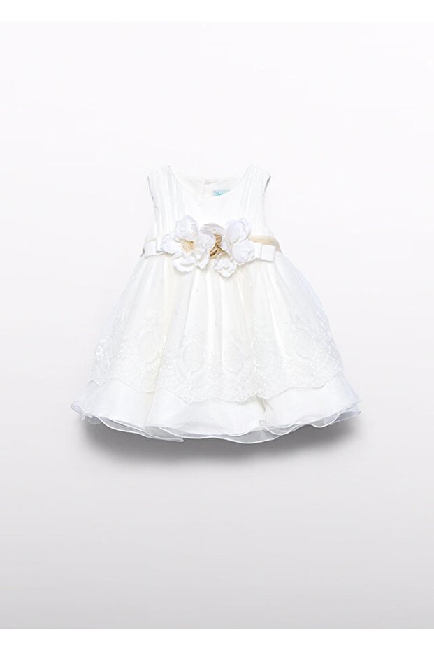 Abel&Lula Embroidered Girl's Dress_Mnvs5004