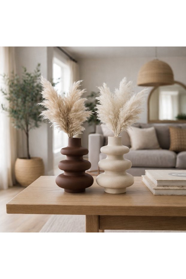 Set of 2 Nordic Bohemian Style Vases Decorative Vase