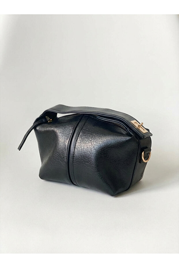 Sior Women's Clutch Bag Black Matte Leather
